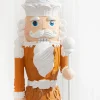 Decorator's Warehouse 22" Gingerbread Nutcracker with Staff > Christmas Decor|Sugar & Spice