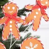 Decorator's Warehouse 27” Gingerbread Spray with Peppermint Outline > Gingerbread|Peppermint