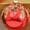 Decorator's Warehouse 4” Glass Bead Ornament > Christmas Ornaments|Classic Christmas