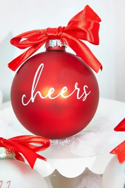 Decorator's Warehouse 4" Glass Christmas Ornament > Christmas Decor|Christmas Ornaments