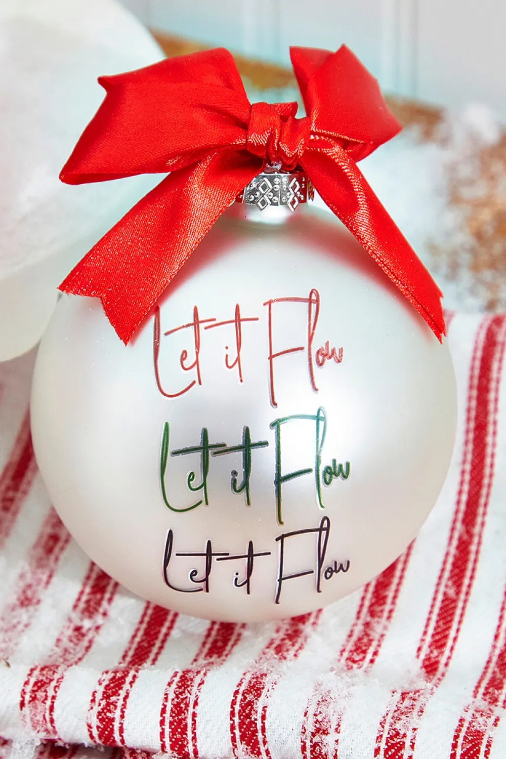 Decorator's Warehouse 4" Glass Christmas Ornament > Christmas Decor|Christmas Ornaments