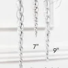 Decorator's Warehouse 12" Glass Icicle Ornament - Large > White Christmas|Red & Silver