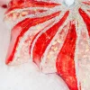 Decorator's Warehouse 5" Glass Starburst with Jewel Ornament > Christmas Decor|Christmas Ornaments