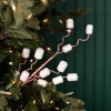 Decorator's Warehouse 29” Glitter Candy Marshmallow Spray > Christmas Sprays|Christmas Decor