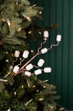 Decorator's Warehouse 29” Glitter Candy Marshmallow Spray > Christmas Sprays|Christmas Decor