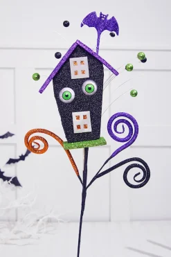 Decorator's Warehouse 30” Glitter Eye House Bat Spray > Halloween|Halloween