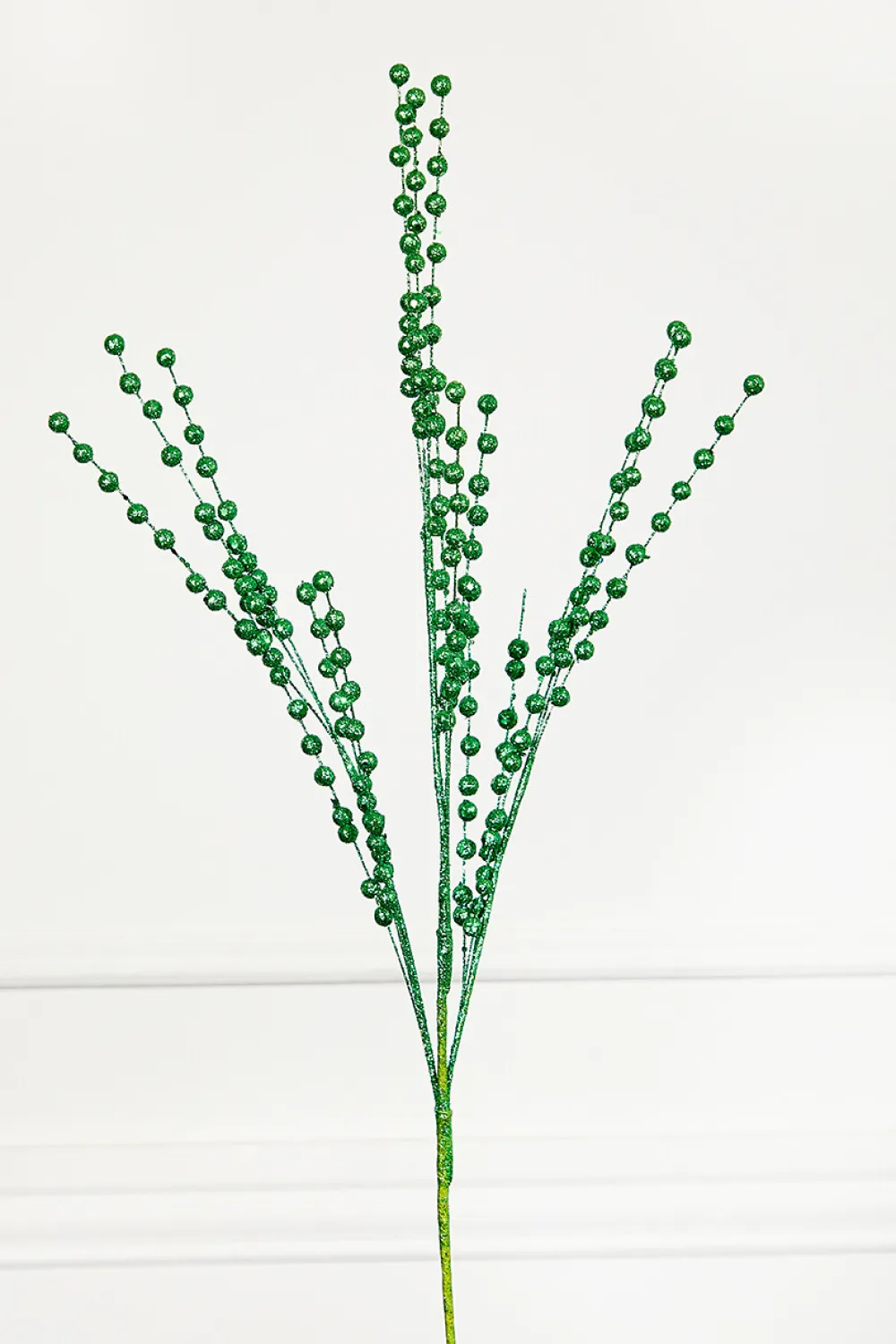 Decorator's Warehouse 33" Glitter Mica Glitter Ball Spray - Green > Nutcracker|Christmas Sprays