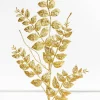 Decorator's Warehouse 35” Glitter/Mica Later Fern Spray Gold > Nutcracker|Christmas Sprays