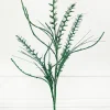 Decorator's Warehouse 35" Glitter/Mica Mini Leaf/Grass Spray - Green > Christmas Decor|Christmas Sprays