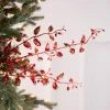 Decorator's Warehouse 32” Glitter Red/Green Smilax Spray > Classic Christmas|Christmas Sprays