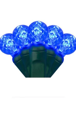 Decorator's Warehouse G12 70L 4" Spacing - Blue > Outdoor Lighting|Light Strands