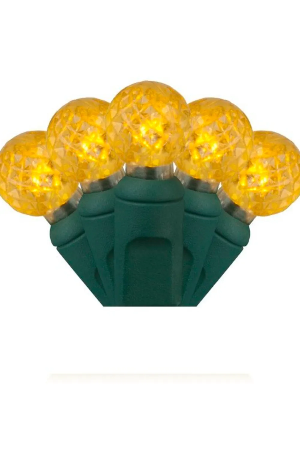 Decorator's Warehouse G12 70L 4" Spacing - Yellow > Outdoor Lighting|Light Strands