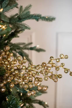 Decorator's Warehouse 29” Gold Glitter Crabapple Spray > Kristin'S Picks|Christmas Sprays