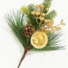 Decorator's Warehouse 14.5" Gold Glitter Pinecone Ornament Spray > Nutcracker|Classic Christmas