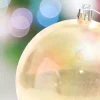 Decorator's Warehouse 4" Gold Iridescent Ball Ornament > Retro Brites|Christmas Decor