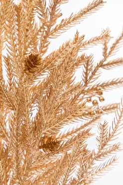 Decorator's Warehouse 32" Gold Metallic Pine Spray > Christmas Sprays|Christmas Decor