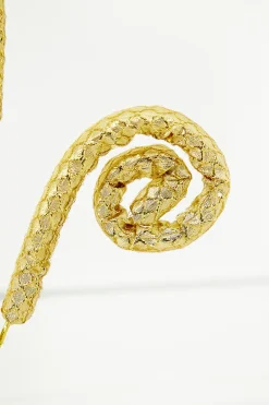 Decorator's Warehouse 28" Gold Spiral Curly Spray > Nutcracker|Christmas Sprays