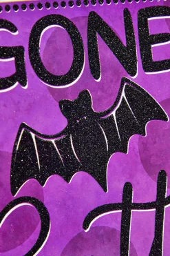 Decorator's Warehouse 10" Gone Batty Sign > Halloween|Halloween