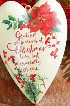 Decorator's Warehouse 5.5" Grateful Heart Ornament > Cardinal|Christmas Decor