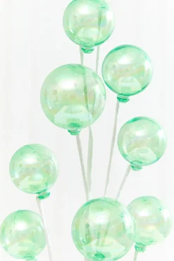 Decorator's Warehouse 28" Green Bubble Spray > Christmas Sprays|Christmas Decor