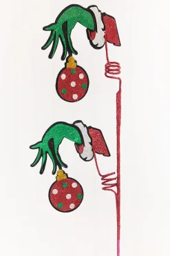 Decorator's Warehouse 25" Green Elf Hand Ornament Spray > Storyville|Christmas Sprays