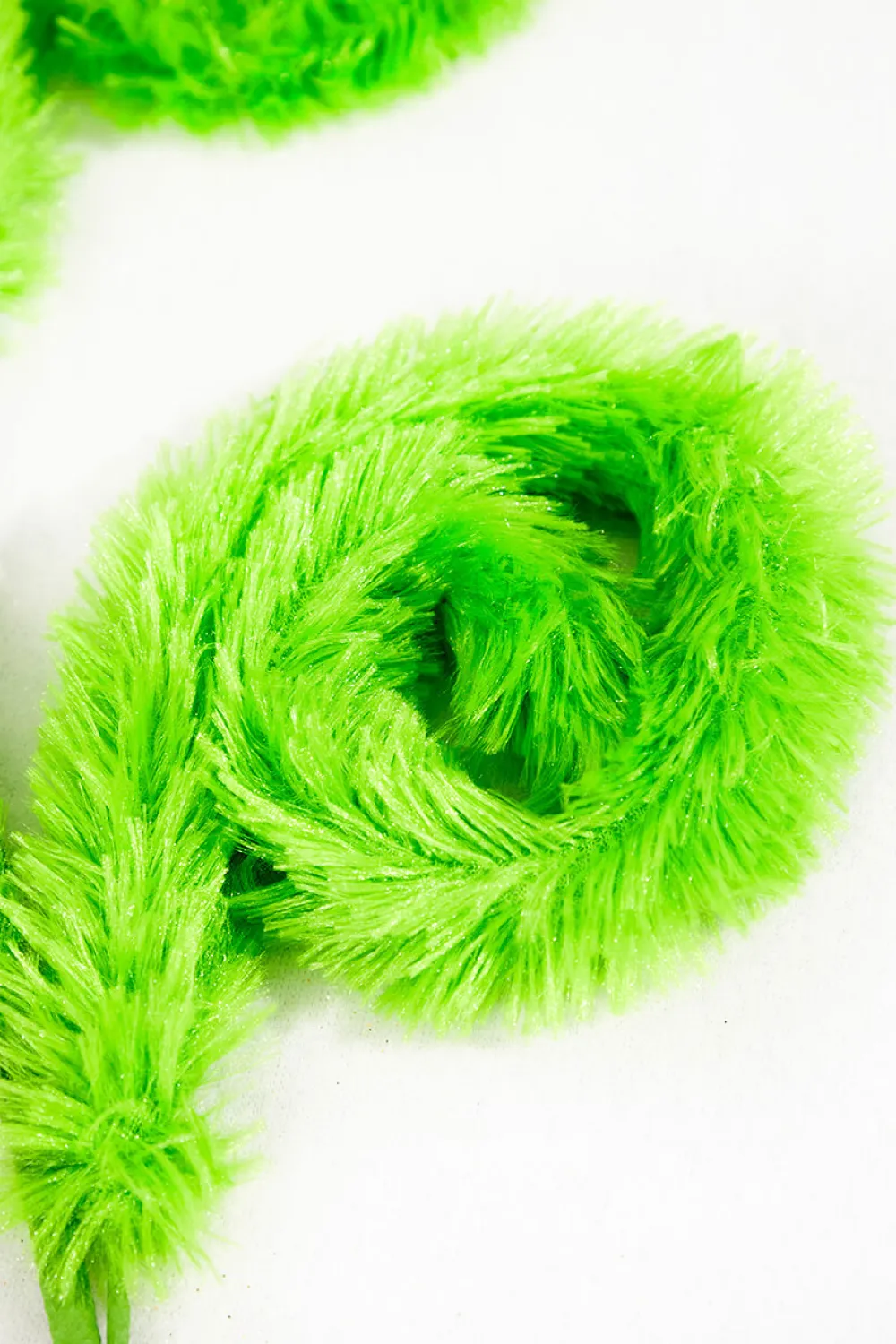 Decorator's Warehouse 28" Green Furry Curly Spray > Storyville|Christmas Sprays