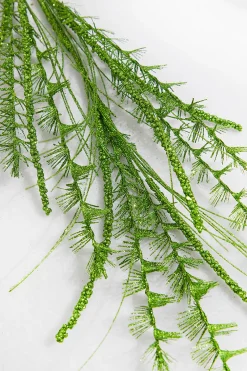 Decorator's Warehouse 35” Green Glitter Grass Spray > Storyville|Christmas Sprays