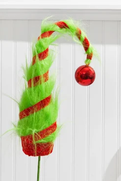 Decorator's Warehouse 33” Green Monster Hat Spray > Storyville|Christmas Sprays