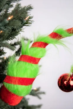 Decorator's Warehouse 33” Green Monster Hat Spray > Storyville|Christmas Sprays