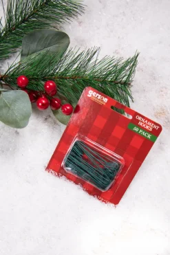 Decorator's Warehouse Green Ornament Hooks - Pack of 50 > Best Sellers|Christmas Ornaments