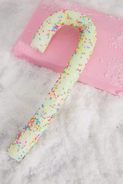 Decorator's Warehouse 10” Green Sprinkle Candy Cane > Christmas Ornaments|Santa'S Sweet Shoppe
