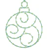 Decorator's Warehouse 24" Green Twinkling Fairy Copper Wire LED Ornament - 190 Lights > Outdoor Lighting|Lit Signs