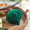 Decorator's Warehouse 6” Green Velvet Onion Ornament > Christmas Decor|Christmas Ornaments