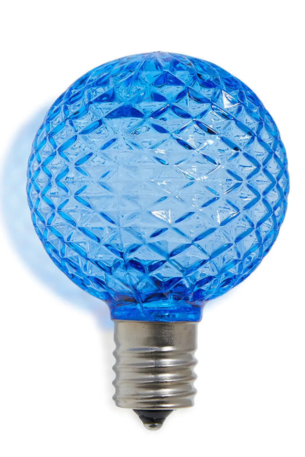 Decorator's Warehouse G50 Wonderful LED SMD Bulb (25 bulbs/bag) - Faceted, Multi > Outdoor Lighting|Led Light Bulbs