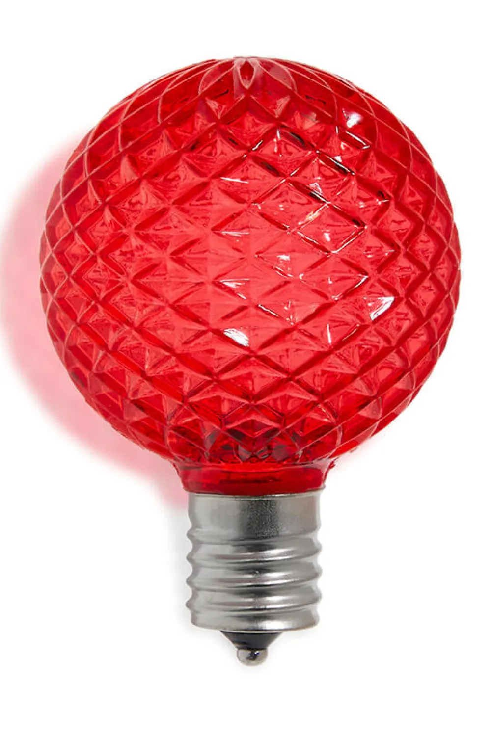 Decorator's Warehouse G50 Wonderful LED SMD Bulb (25 bulbs/bag) - Faceted, Multi > Outdoor Lighting|Led Light Bulbs