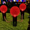 Decorator's Warehouse G50 Wonderful LED SMD Bulb (25 bulbs/bag) - Faceted, Red > Outdoor Lighting|Led Light Bulbs