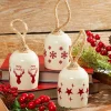 Decorator's Warehouse 8" Holiday Bell Ceramic Ornament > Christmas Sale|Christmas Decor