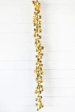 Decorator's Warehouse 5’ Holiday Gold Jingle Bells Garland > Nutcracker|Retro Brites