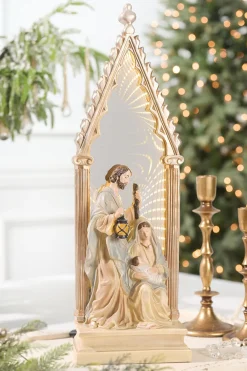 Decorator's Warehouse 23" Holy Family with Ekkolight > Infinity Lights|Christmas Decor
