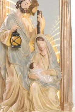 Decorator's Warehouse 23" Holy Family with Ekkolight > Infinity Lights|Christmas Decor