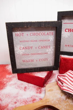 Decorator's Warehouse 12” Hot Chocolate Wall Decor > Best Sellers|Christmas Decor