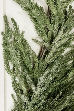 Decorator's Warehouse 48” Iced Garden Norfolk Pine Garland > Real Touch Garlands|Natural Greenery