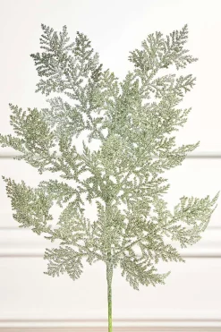 Decorator's Warehouse 19'' Incense Cedar Glitter Spray - Sage > Christmas Decor|Sage & Pearl