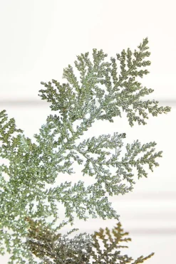 Decorator's Warehouse 19'' Incense Cedar Glitter Spray - Sage > Christmas Decor|Sage & Pearl