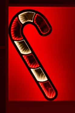 Decorator's Warehouse 24" Infinity Candy Cane > Infinity Lights|Indoor Lighting