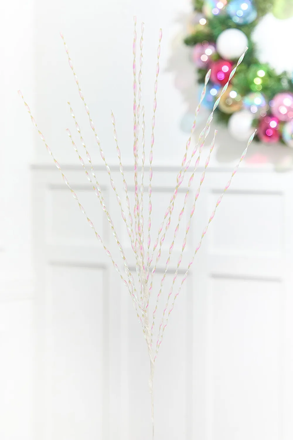 Decorator's Warehouse 32" Iridescent Twisted Grass Spray > Christmas Sale|Christmas Sprays