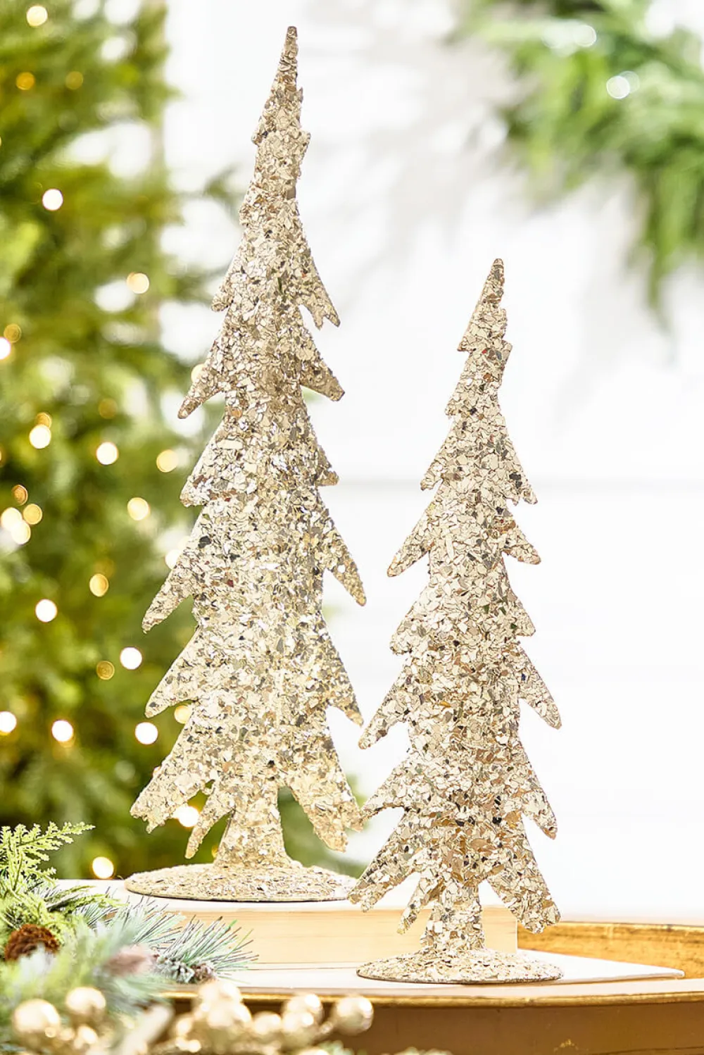 Decorator's Warehouse 17" Iron Tree > Tabletop & Accent Trees|Christmas Decor