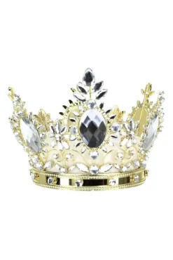 Decorator's Warehouse 7.5" Jeweled Queen Crown, White - Mark Roberts > Mark Roberts
