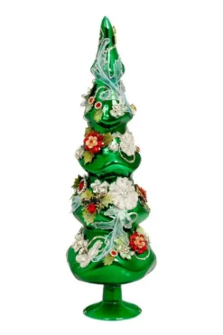 Decorator's Warehouse 17" Jeweled Tree, Green, Large - Mark Roberts > Mark Roberts
