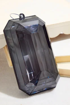 Decorator's Warehouse 8" Jewel Ornament - Black > Jewels|Nutcracker